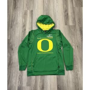 Nike Dri Fit On Field Hoodie Oregon Ducks Men's Medium Green